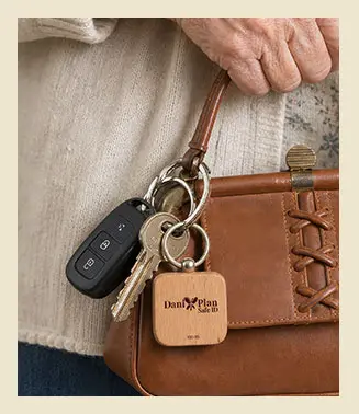 SafeID key chain